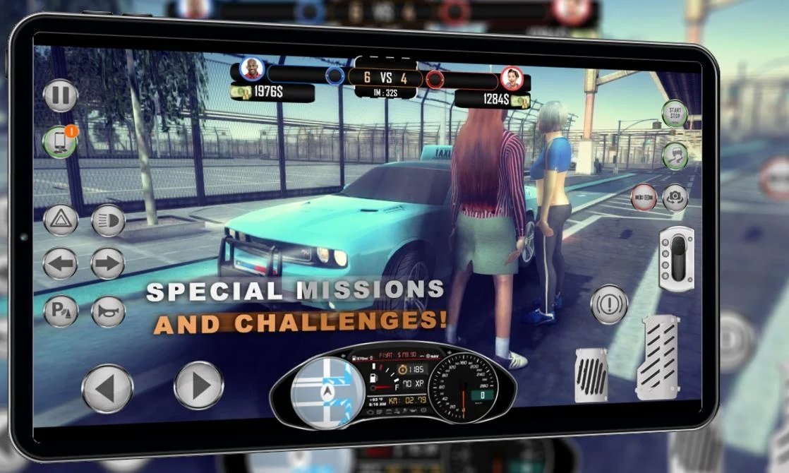 ʵ⳵ģ2023׿İ棨Real Taxi Simulator 2023  v0.0.1 screenshot 2