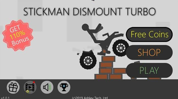 ˳ģϷİ׿أStickman Dismount Turbo  v1.0.2 screenshot 3