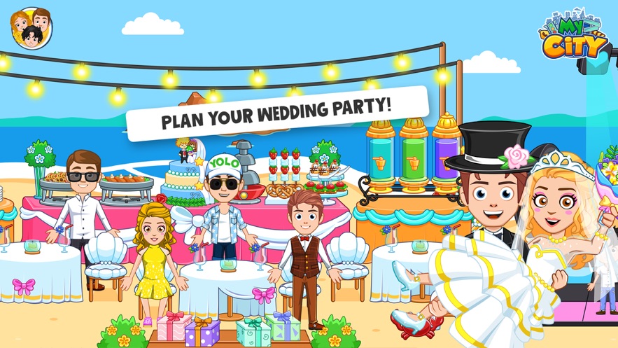 ҵĳлɶϷİ׿(My City Wedding Party)  v2.0.0 screenshot 1