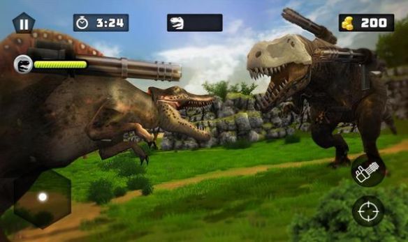 սֻ棨Dino War Survival Game: Battle Simulator  v1.0.5 screenshot 4