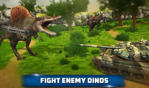 սֻ棨Dino War Survival Game: Battle Simulator  v1.0.5 screenshot 2