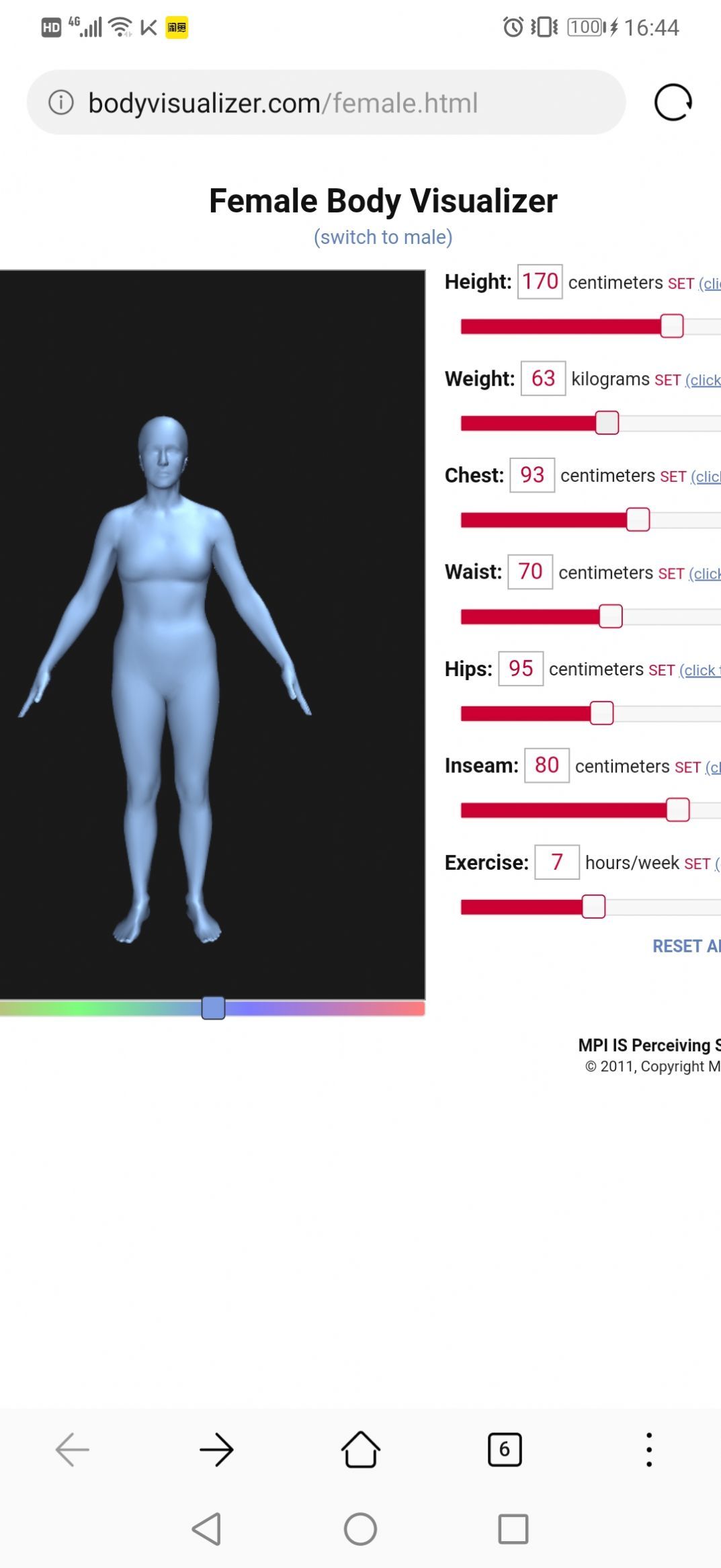 female body visualizerٷİ  v1.0 screenshot 3