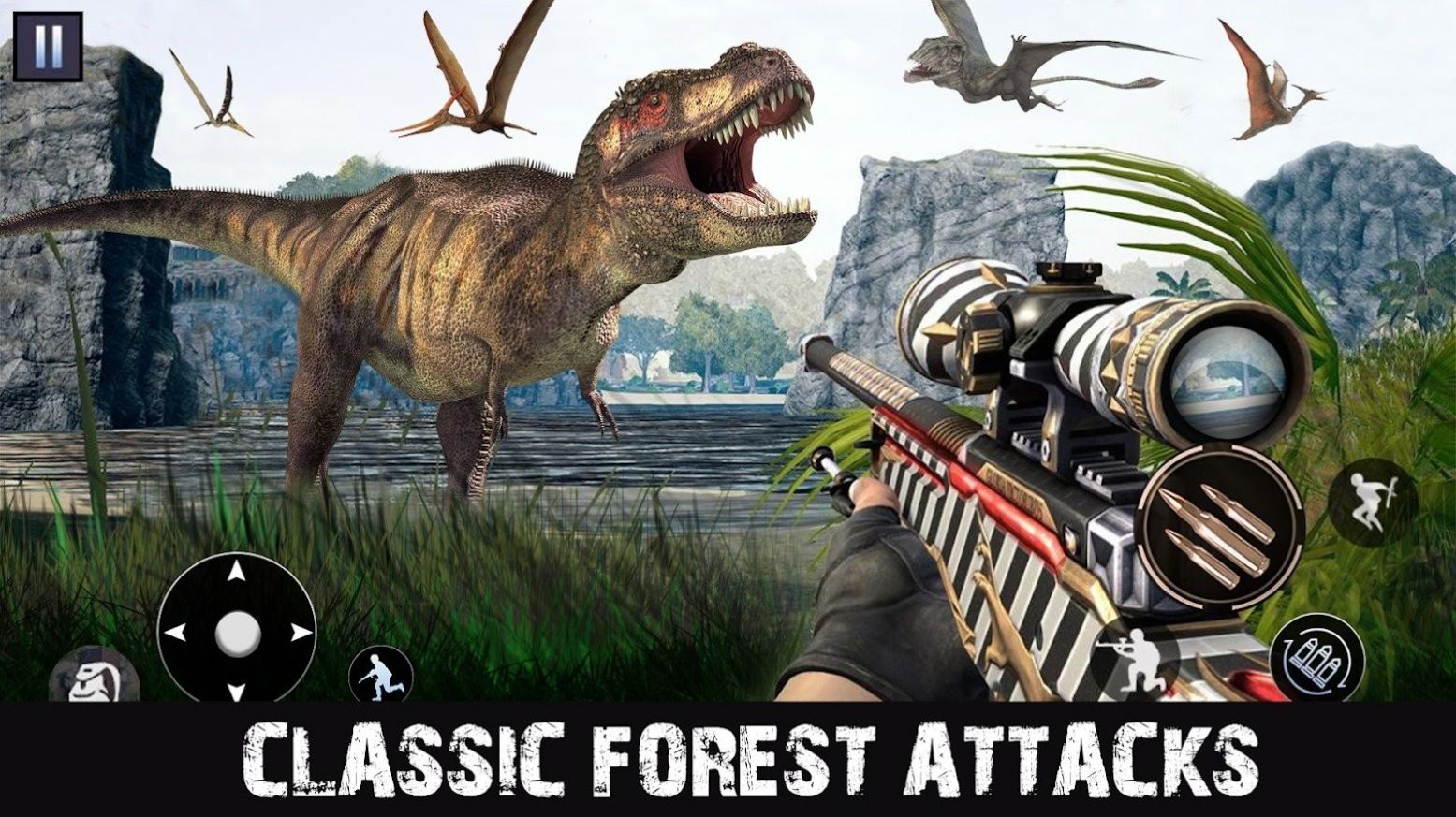 FPSɱϷٷ׿棨Real Dino Hunter FPS Shooter  v1.0 screenshot 2