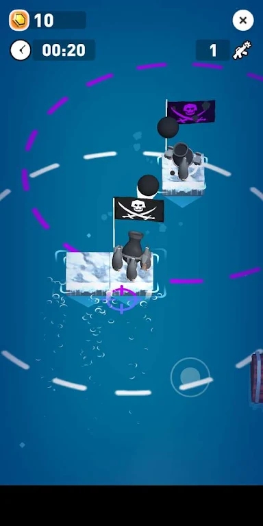 սϷ׿ֻ棨Clash of Penguins Raft War  v1.0 screenshot 1