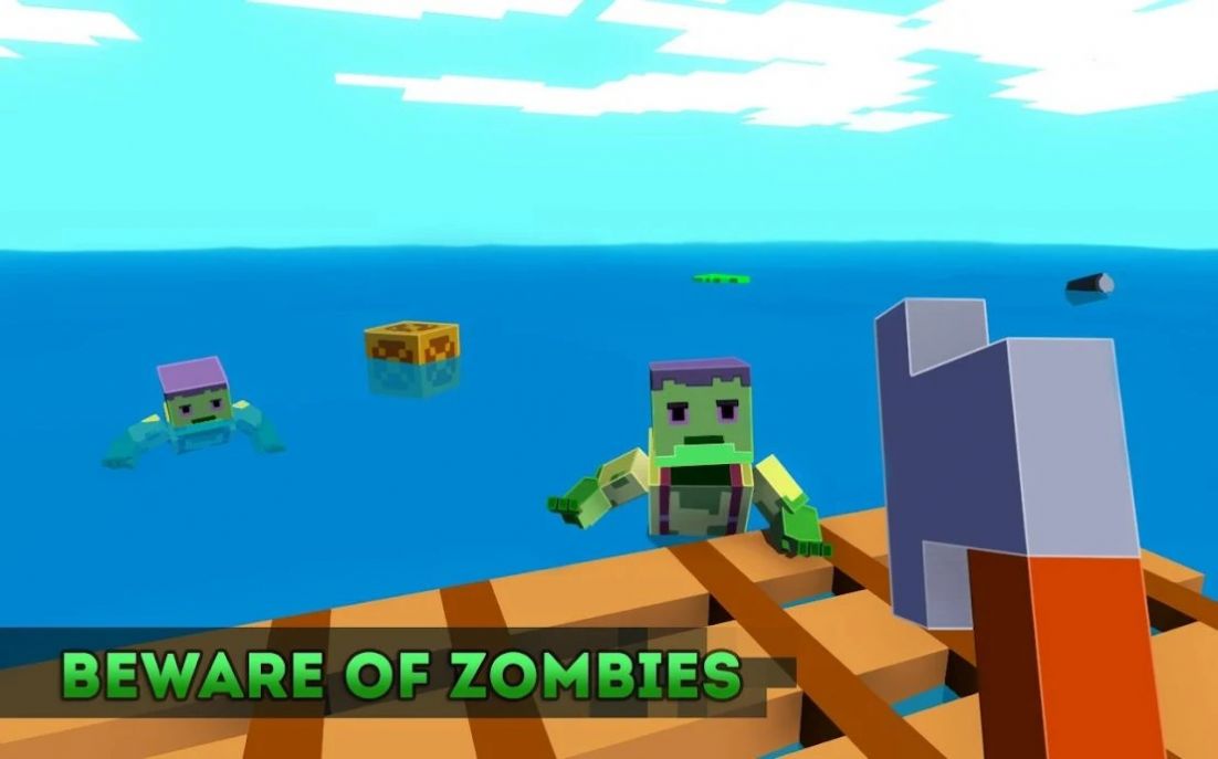 ʬ3DϷֻ棨Zombie Raft  v1.6 screenshot 1