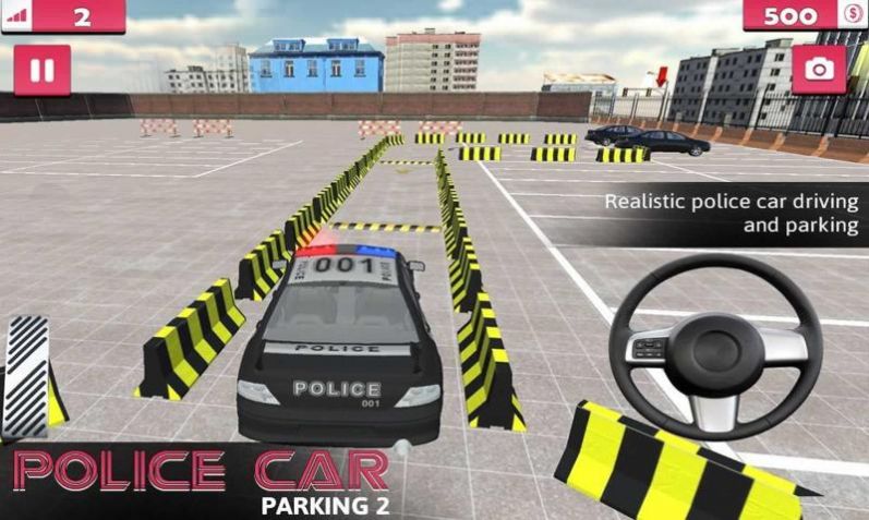 ͣ2Ϸĺ棨Police Car Parking 2  v1.1.1 screenshot 4