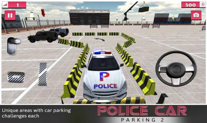 ͣ2Ϸĺ棨Police Car Parking 2  v1.1.1 screenshot 3