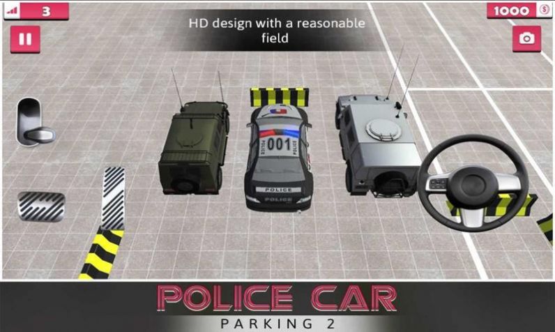 ͣ2Ϸĺ棨Police Car Parking 2  v1.1.1 screenshot 1