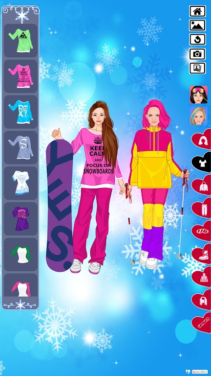 ůװĶʱϷ׿棨Winter DressUp  v0.1 screenshot 2