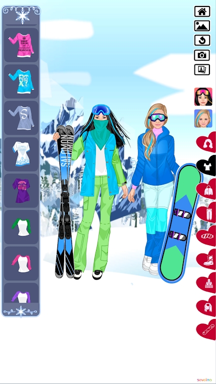 ůװĶʱϷ׿棨Winter DressUp  v0.1 screenshot 3