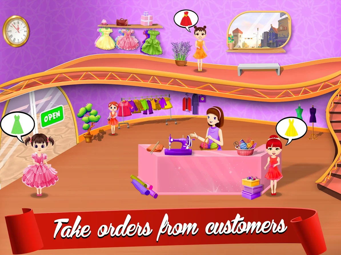ɰװϷٷ棨Cute Dress Maker Shop  v1.0.6 screenshot 3