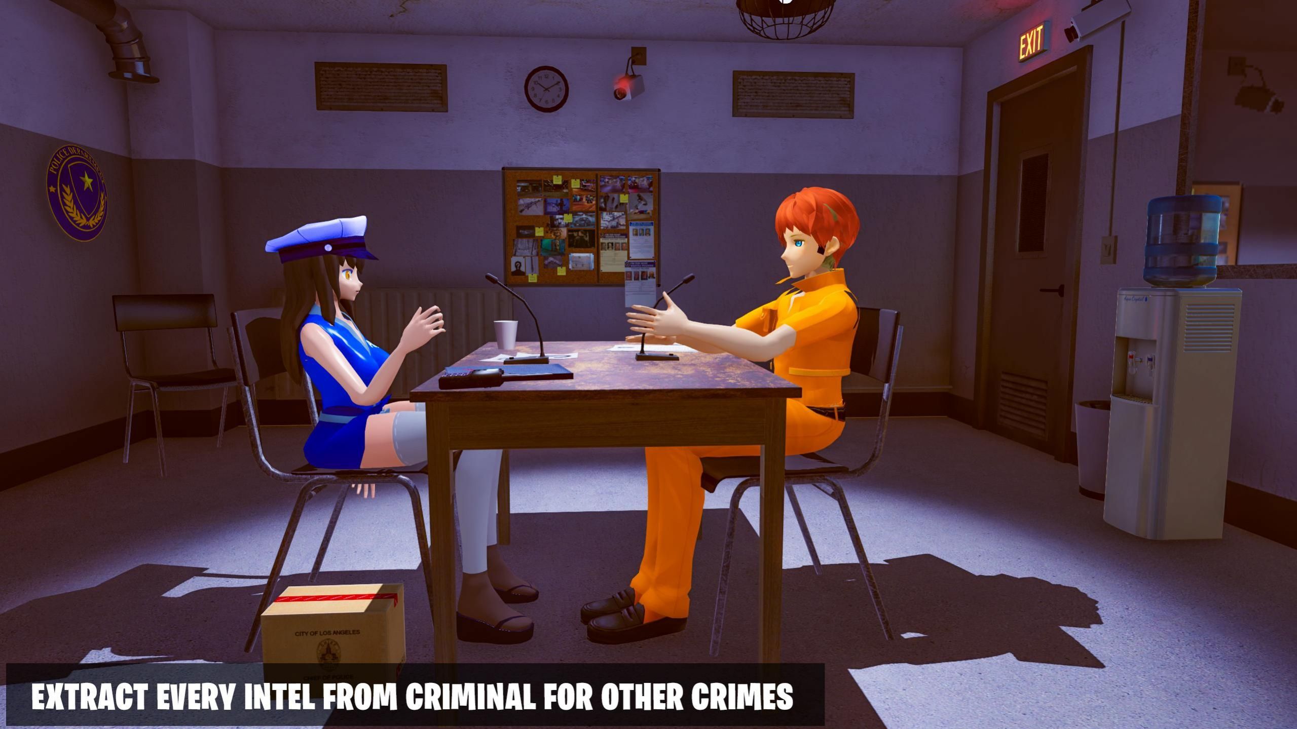 ⶯Ϸٷİ棨Virtual Anime police cop mom  v1 screenshot 4