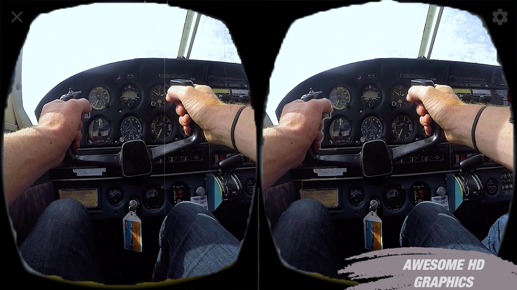 ʵģϷֻ棨VR Flight Air Plane Racer  v1.0 screenshot 1