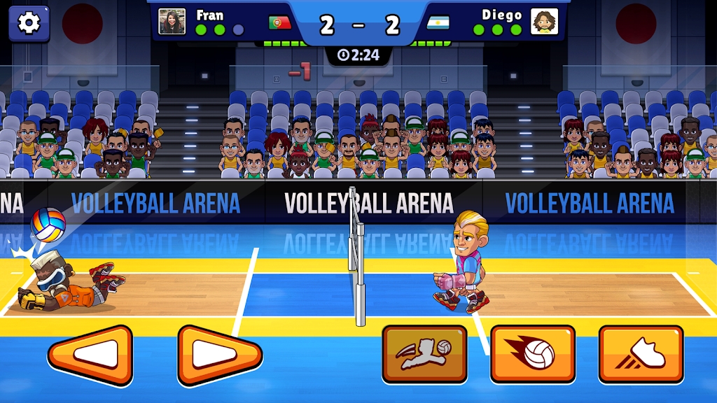 ˶Ϸ׿棨Volleyball Arena  v1.0.0 screenshot 3
