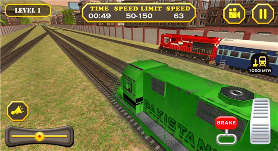ӡȻģʻϷֻ棨India VS Pakistan Train Racing  v1.6 screenshot 3