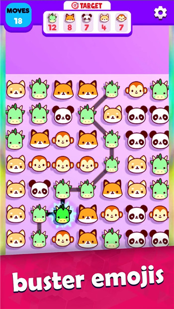 Ϸ׿棨Line Up All Connect Emojis  v1.0 screenshot 3