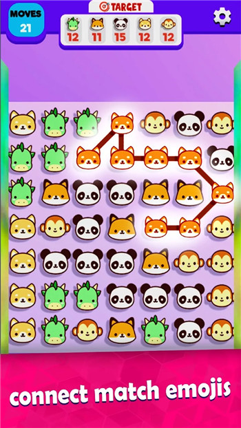 Ϸ׿棨Line Up All Connect Emojis  v1.0 screenshot 1