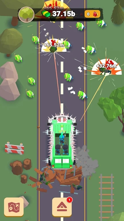 ʬս֮·Ϸİ׿أMad Road Trucks vs Zombies  v0.1 screenshot 2