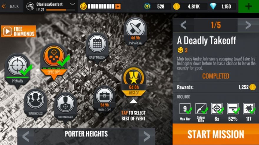 ѻַϷٷ׿棨Sniper Shooter Anti Crime  v2.0.0 screenshot 1