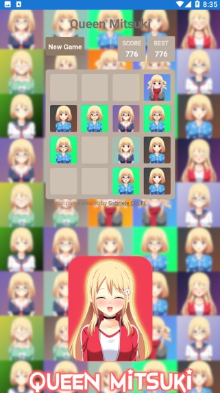 ϳŮ2048Ϸ׿棨Girlfriend Mitsuki  v1.0.3 screenshot 2