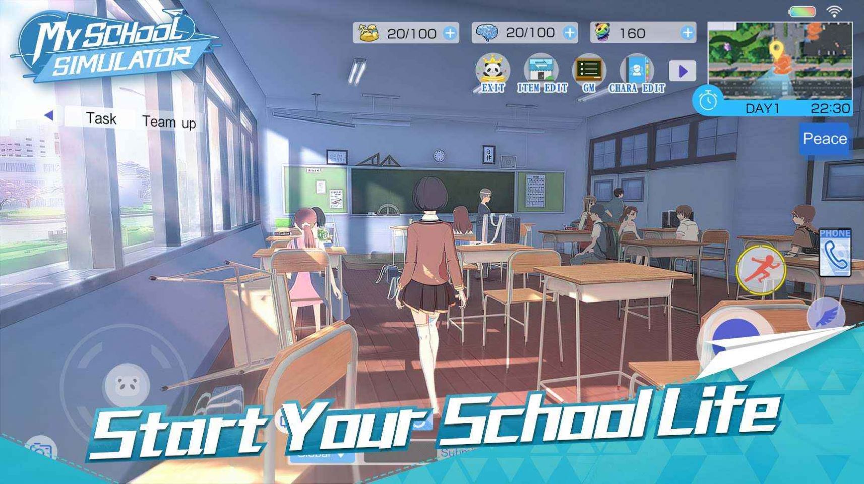 My School SimulatorٷϷ  v0.1.165547 screenshot 1