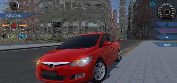 Honda Civic Car Drive Gameֻ  v0.1 screenshot 3