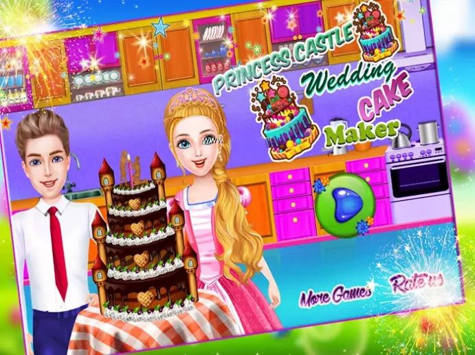 ǱʦϷ׿棨Wedding Castle Cake Maker  v6 screenshot 2