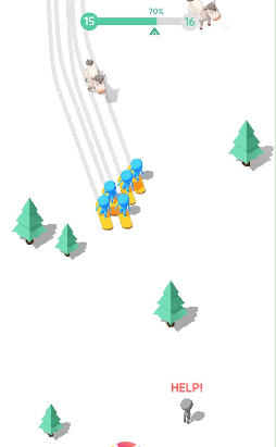 ȺѩϷ׿ٷ棨Crowd Ski  v0.1 screenshot 2