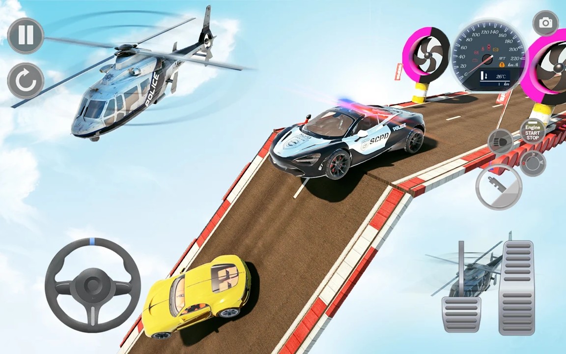 ʻϷ׿棨Super Police Car Driving Games  v1.2 screenshot 1