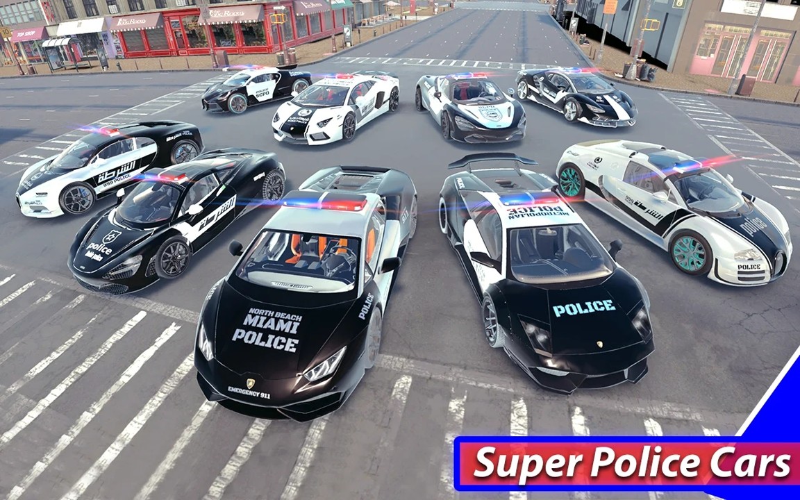 ʻϷ׿棨Super Police Car Driving Games  v1.2 screenshot 2