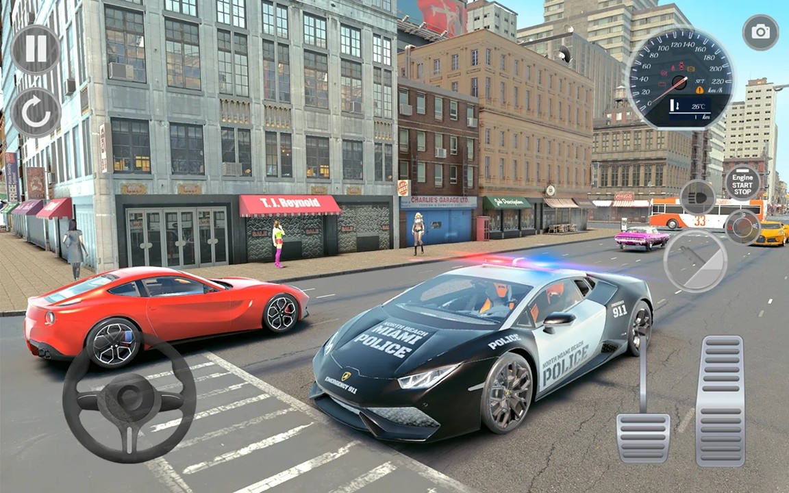 ʻϷ׿棨Super Police Car Driving Games  v1.2 screenshot 4