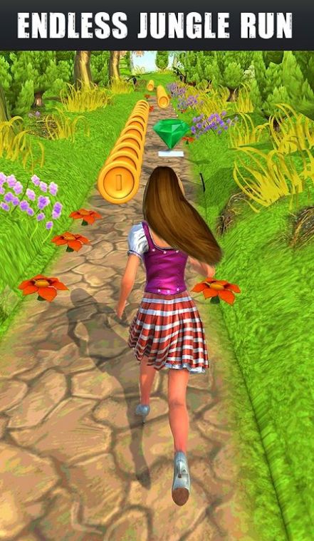 ܰ׿(Princess Jungle Runner)  v1 screenshot 2