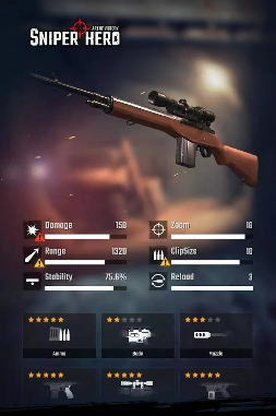 ѻӢʤϷ׿ٷ棨Sniper Hero  v0.0.1 screenshot 2