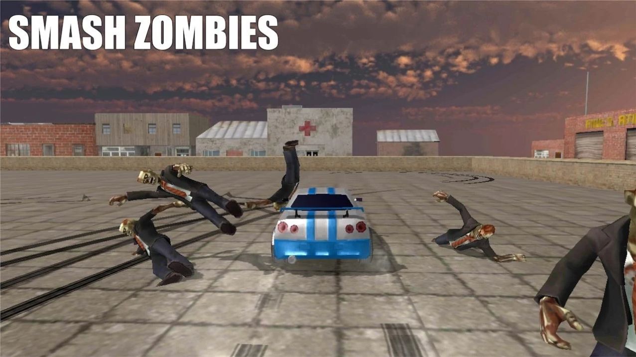 Ư齩ʬϷ׿ٷ棨Drift Car Smash Zombies  v1.2 screenshot 3