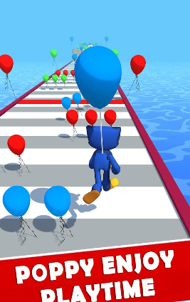 Ϸ׿ٷ棨Poppy Balloon Run  v1.0 screenshot 1