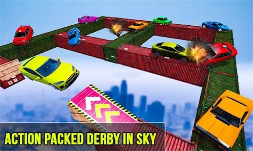 յ±ײؼϷֻ棨Sky Derby Car Crash Stunts  v1.0.5 screenshot 3