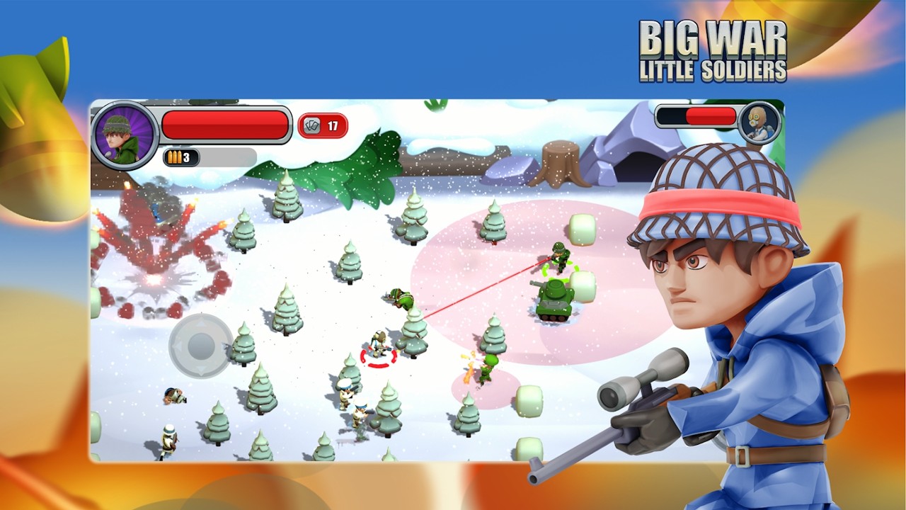սСϷ׿棨Big War Little Soldiers  v1.01 screenshot 1