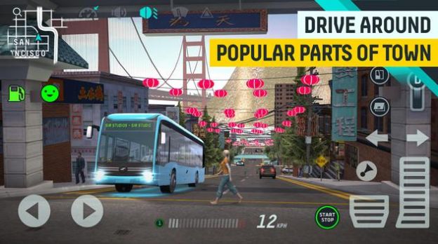 Bus Simulator PRO 2023İٷ  v1.0.1 screenshot 3