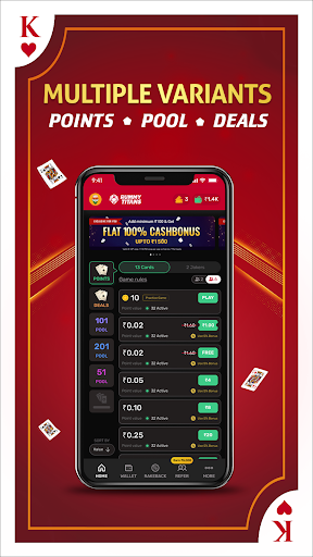 RummyTitans Real Cash Game downloadable content apk  1.4.2 screenshot 2