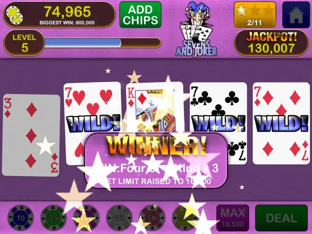 Video Poker Jackpot Hack Apk Download  3.4.2 screenshot 3