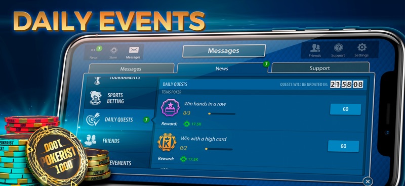 Texas Poker Pokerist Pro apk free Download  55.16.0 screenshot 1