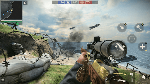 World War Heroes mod apk unlimited money and gold download  v1.40.0 screenshot 2