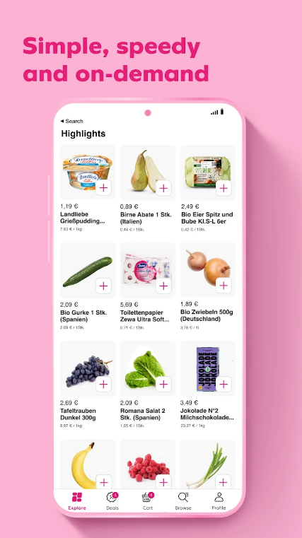Flink Groceries in minutes App Download for Android  v2.58.0 screenshot 2