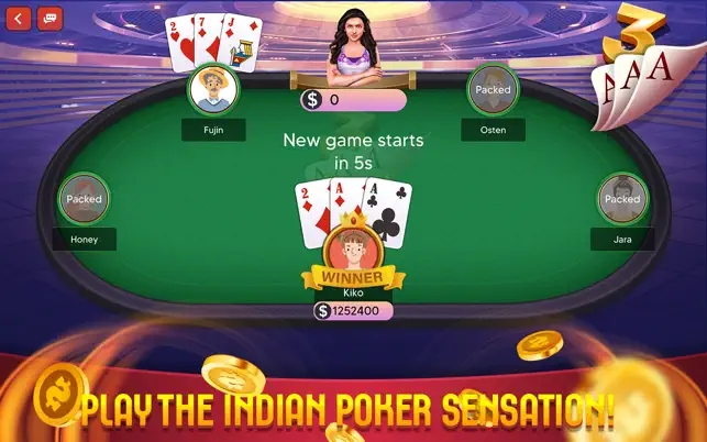 Teen Patti Indian Poker Hack Apk Download  2.0 screenshot 3