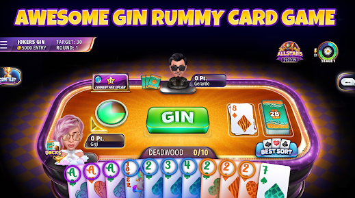 Gin Rummy Stars Card Game Apk Download for Android  2.28.203 screenshot 4