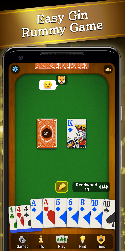 Gin Rummy Classic Free Game Download  1.3.1.1298 screenshot 4