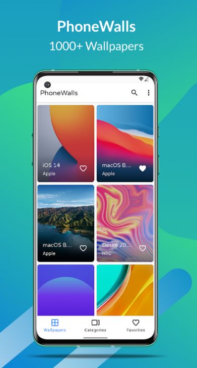 PhoneWalls Stock Wallpapers App Free Download  v2.1.0 screenshot 2