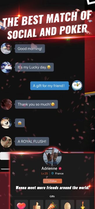 PokerGaga Texas Holdem Live Apk Download for Android  3.7.6 screenshot 1