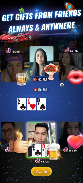 PokerGaga Texas Holdem Live Apk Download for Android  3.7.6 screenshot 2
