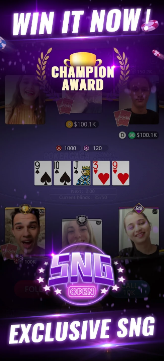 PokerGaga Texas Holdem Live Apk Download for Android  3.7.6 screenshot 3